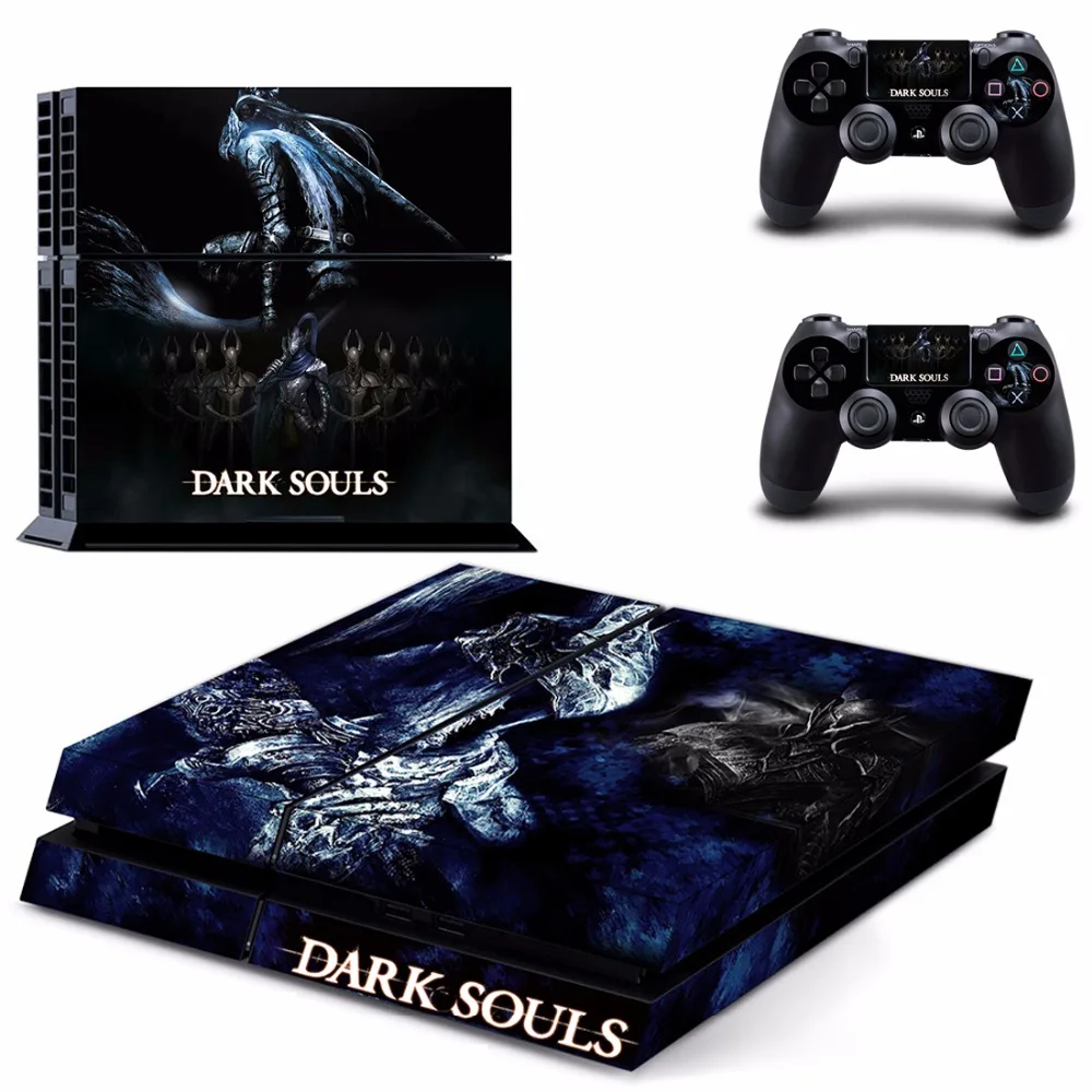 Наклейка DARK SOULS PS4 для sony playstation 4 консоли и контроллера