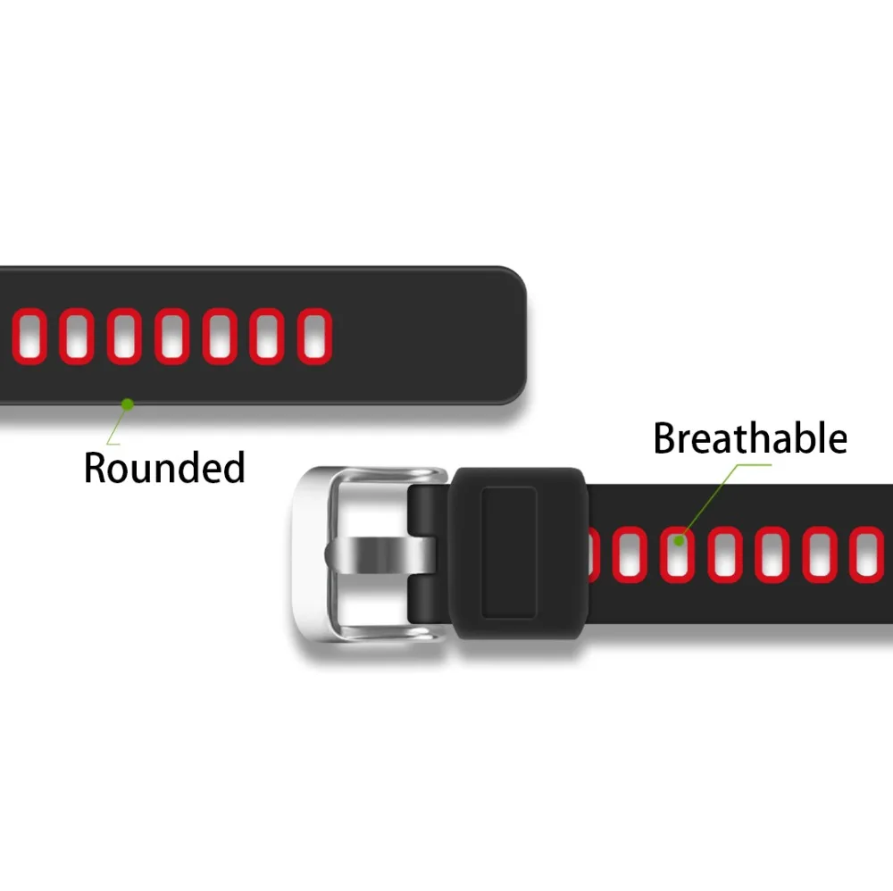 Силиконовый ремешок Для Amazfit Cor 2 Band A1712 браслет браслет регулируемый размер Запасной браслет Амазфит Бэнд 2 аксессуары