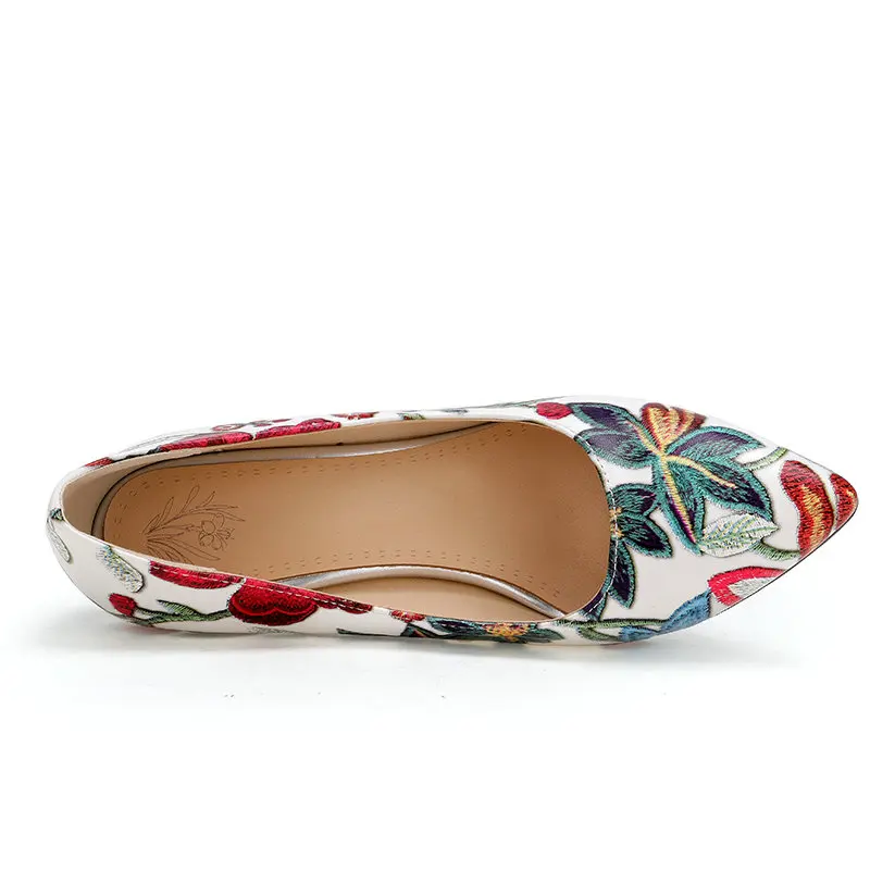 Женская модная обувь без застежки туфли лодочки на тонком высоком каблуке