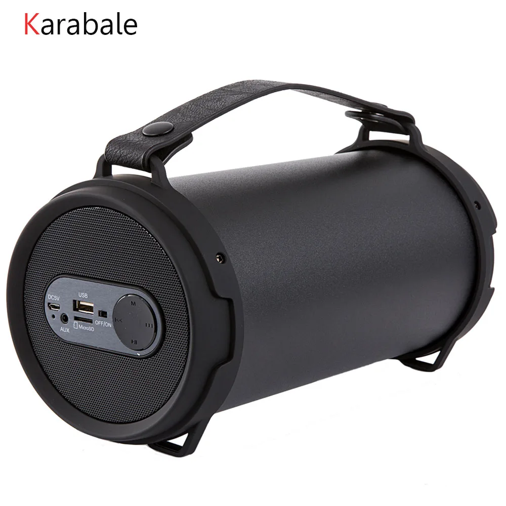 Matte Black 12 Вт большой мощности портативный Bluetooth динамик беспроводной стерео сабвуфер тяжелый бас динамик s музыкальный плеер Поддержка FM TF power bank - Цвет: Matte Black