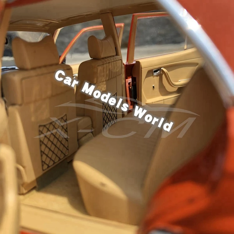 Литая модель автомобиля для Norev 450 SEL 6,9 1976(Оранжевый металлик) 1:18+ маленький подарок