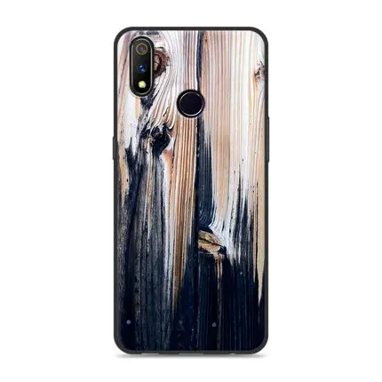A4 Для OPPO Realme 3 pro силиконовый бампер Real me 3 pro 3pro чехол мягкий TPU дерево камень Стиль задняя крышка Realme 3 pro чехол для телефона s - Цвет: A4