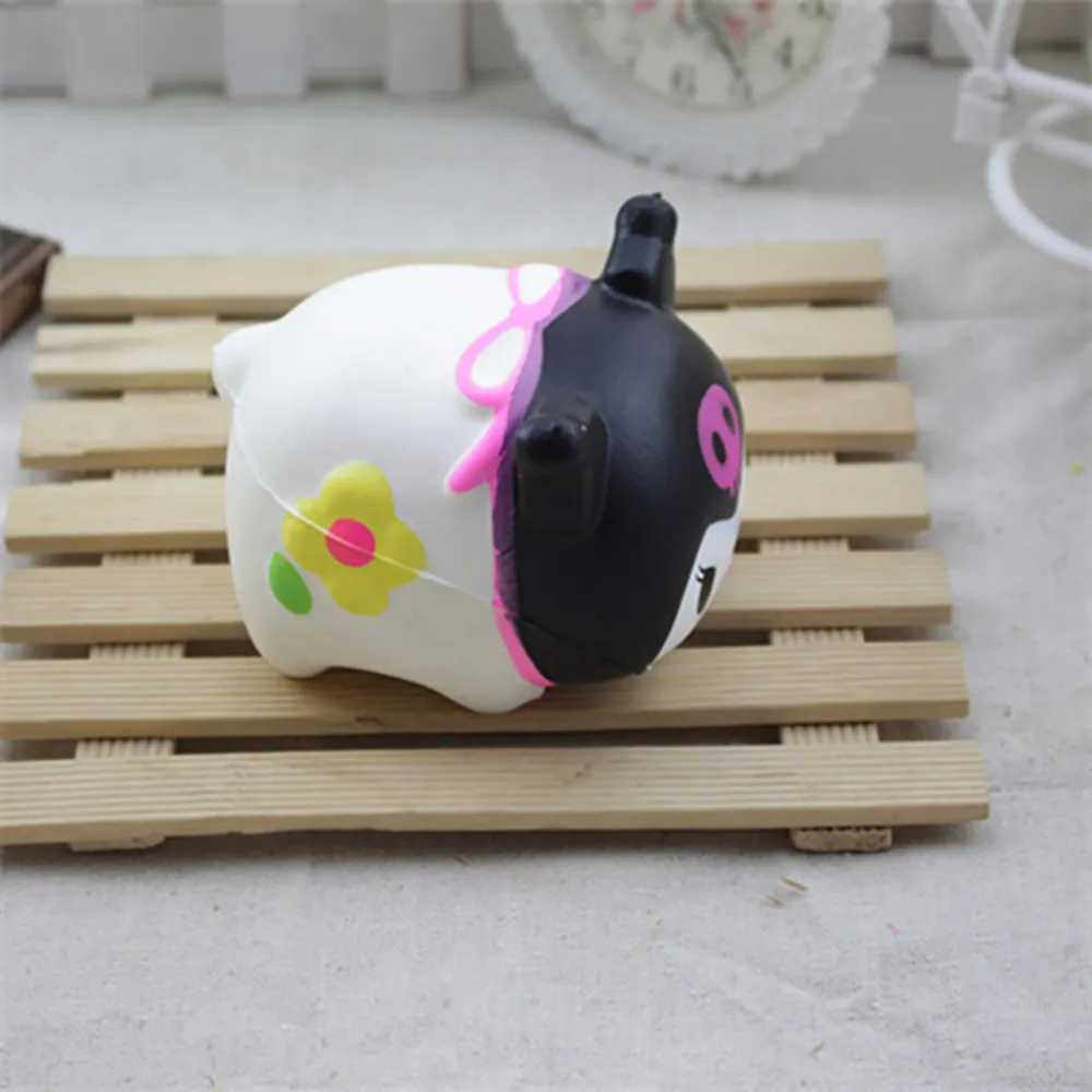 Милые Мультяшные животные сжимаемые медленно поднимающиеся ремешки для