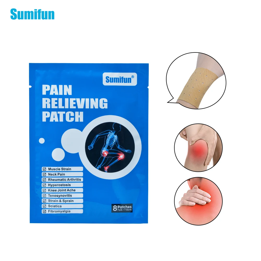 Sumifun 40 шт./5 Сумки обезболивающее патч напряжение мышц боль и боли в шее совместных