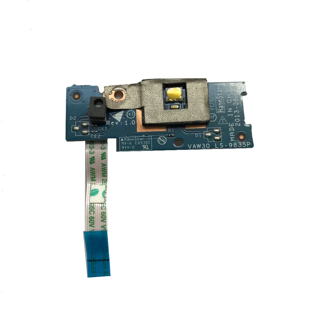 SZWXZY Оригинал для Dell E5440 E5540 Мощность кнопка включения доска с кабелем LS