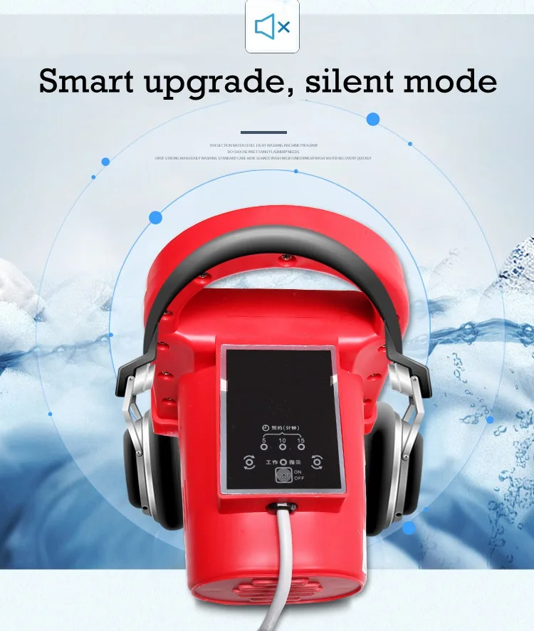 JIQI Мини Портативная стиральная машина Smart upgrade портативное, ручное чистящее устройство для студенческого общежития