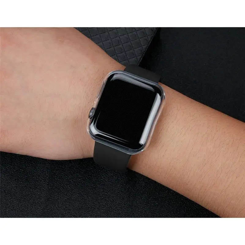 Новый прозрачный чехол из ТПУ для Apple Watch IWatch S4 Series 1 2 3 4 Ультратонкий защитный