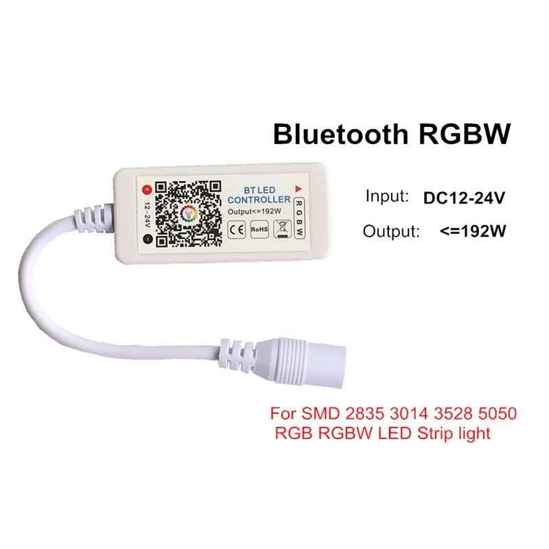 Bluetooth RGBW Magic Home WiFi rgb-контроллер Smart APP Amazon Alexa Google светодиодный пульт дистанционного управления Pixel для 5050 RGB RGBW WS2812B WS2811 - Испускаемый цвет: Bluetooth RGBW