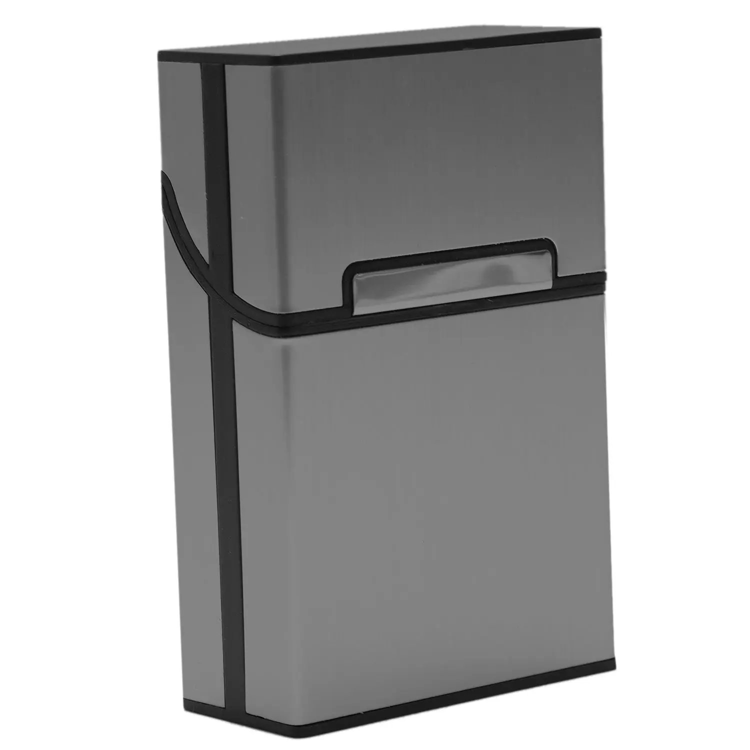 Новинка 1 шт. портативный легкий металлический Карманный футляр для сигарет