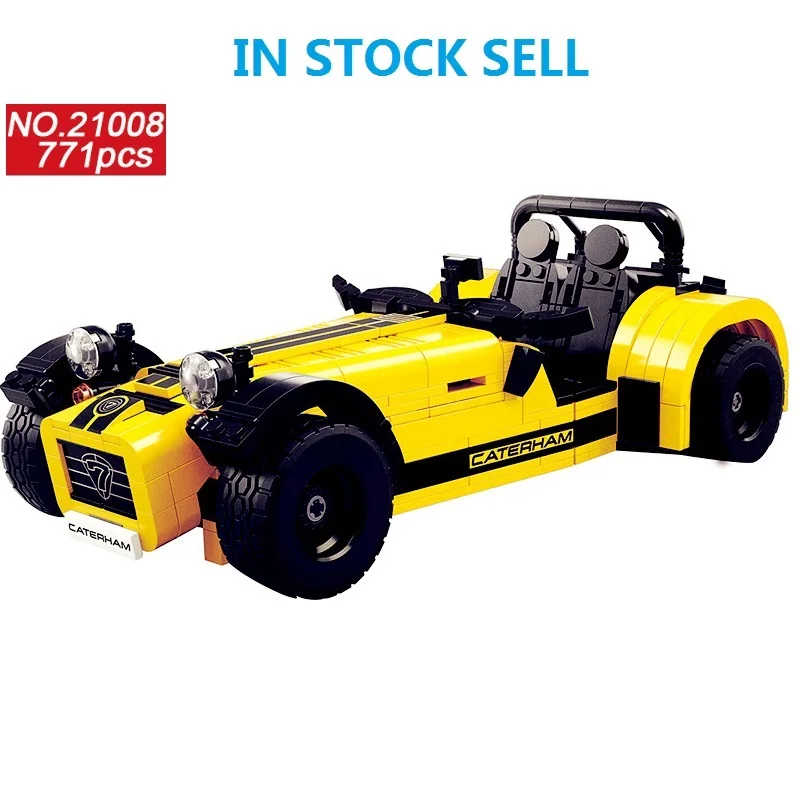 Пластиковые блоки Technic 771 шт. гусеница классический 620R гоночный автомобиль модель