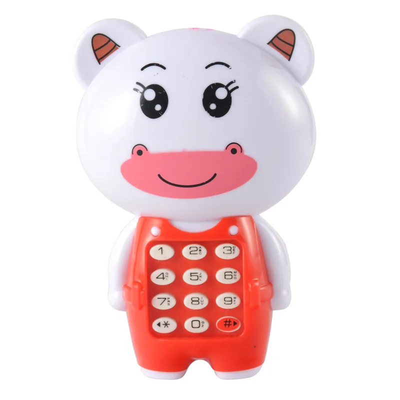 

Electronic Toy Phone Musical Mini Cute Children Phone Toy Early Education Cartoon Mobile Phone Telephone Cellphone Baby Toys
