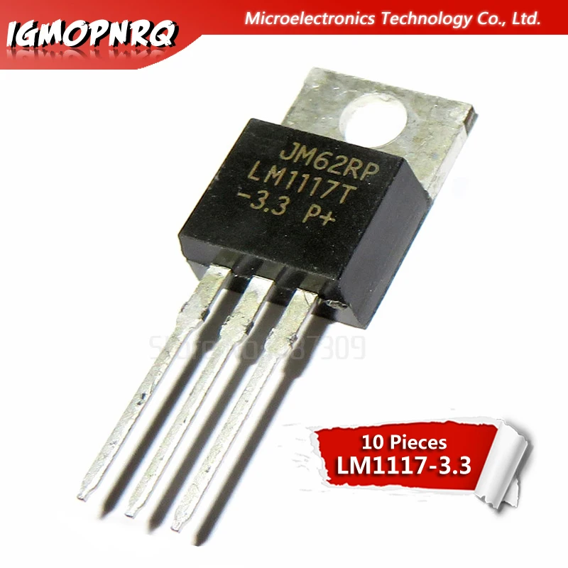 10 шт. Регулятор низкого напряжения LM1117 + 3 В DIP TO 220 шт.|voltage regulator|regulator voltage3.3v regulator |
