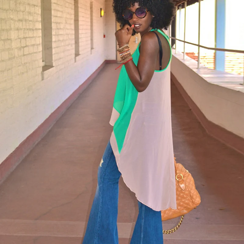 Женщины Шифон Платье Свободные Pattern Новинка Летние Платья Горячие Продажа С