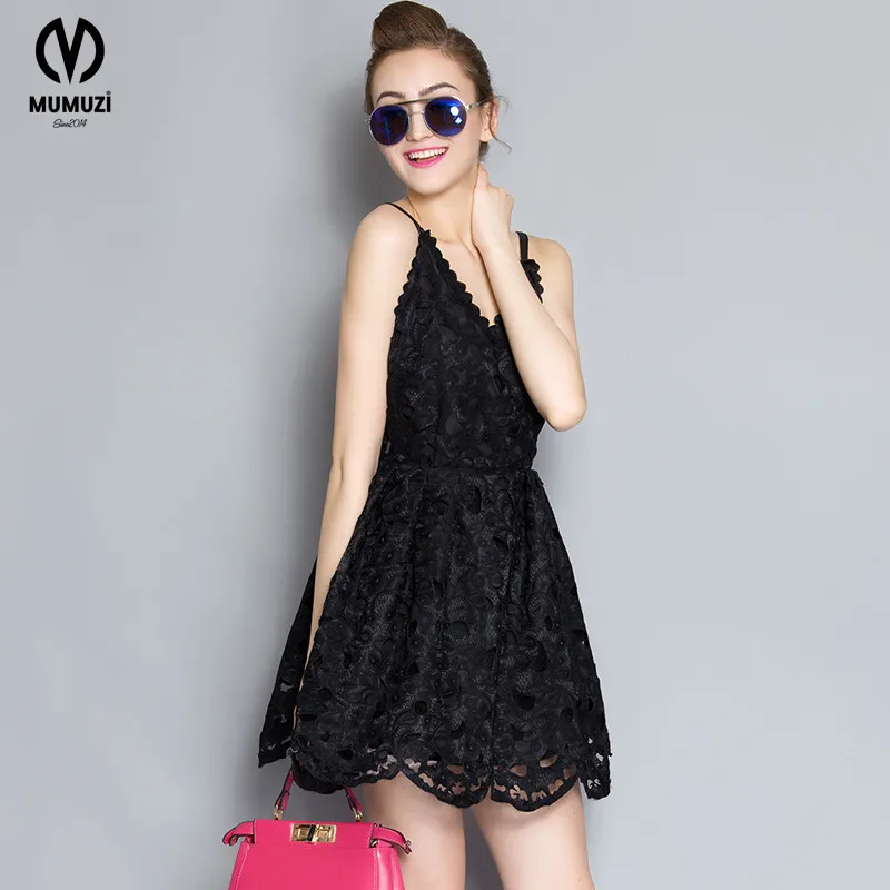 Платье для автопортрета Белое и черное кружевное платье ручной работы с