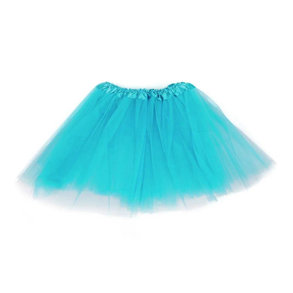 light blue Dreamlike, женская, взрослая, нарядная, балетная, танцевальная одежда, пачка, юбка-американка, рубашки Юбки, танцевальная феи, тюль, NFE99 - Цвет: light blue