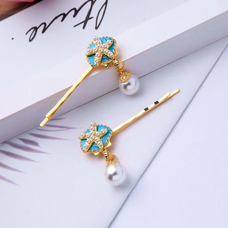 Женские эмалированные акриловые жемчужные Заколки BALANBIU два типа специальный