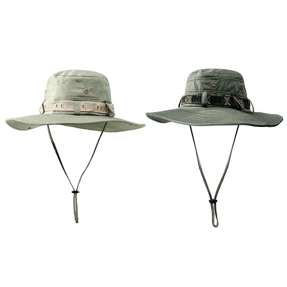 

Mens Fishing Cap Sun Boonie Hat Waterproof Summer UV Protection Safari Cap Breathable Outdoor Hunting Hat men sun hats fisherman
