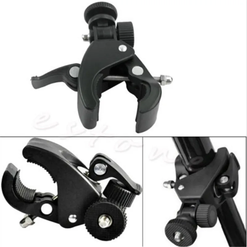 New Portable Cyclin Handlebar 1/4 Mount Screw Clamp Bracket Tripod for Camera DV Gopro Hero | Электроника