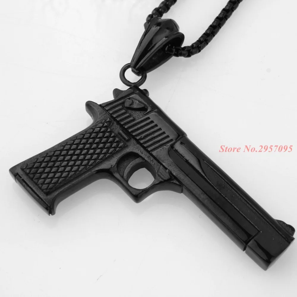 Панк Стиль серебро/золото/черный цвет нержавеющая сталь Спорт пустыня Орел