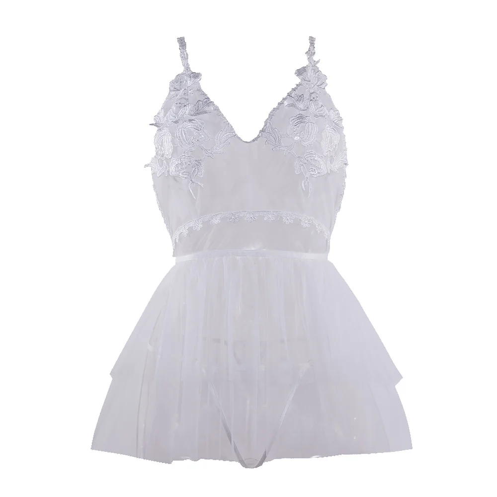 DRAIMIOR сексуальное женское белье хит белое свадебное платье невесты с g-стринги