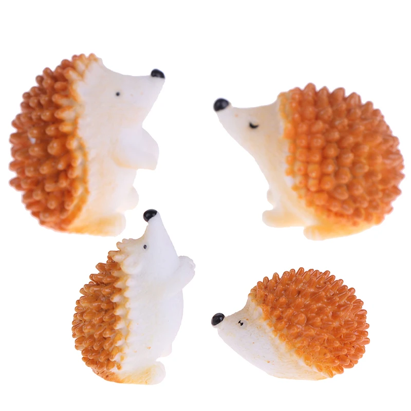 Милая дикая мини Ежик Hedgepig эризо маленькая Статуэтка фигурка ремесла животное