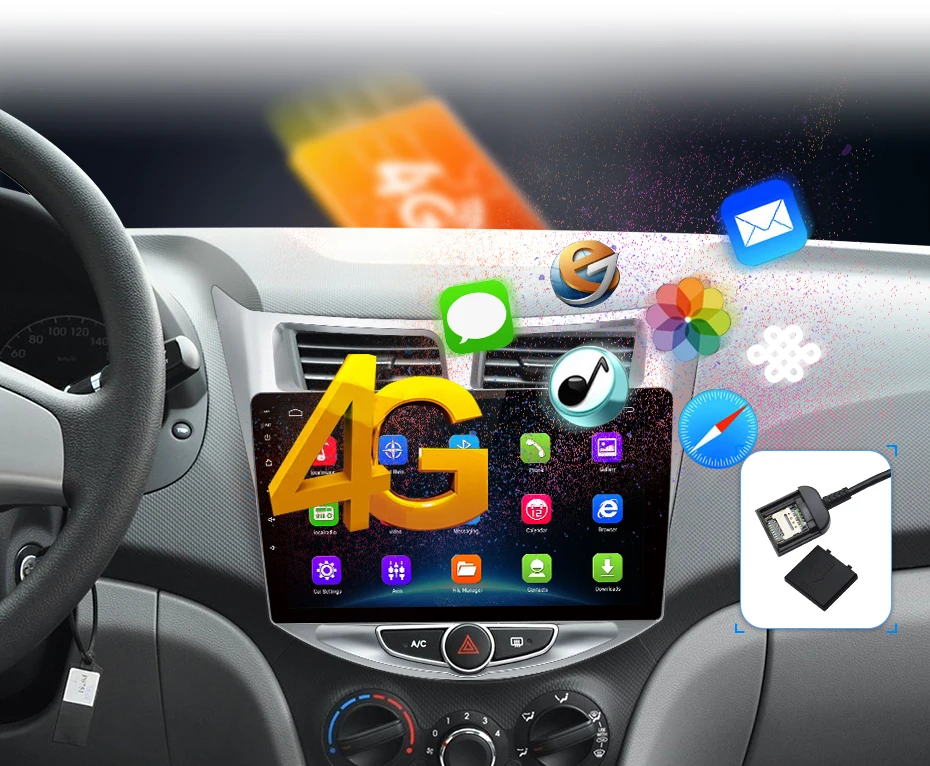 Junsun 2G+ 32G Android 8,1 для hyundai Solaris Verna Accent i25 Авто 2din Автомагнитола стерео плеер Bluetooth gps навигация без dvd