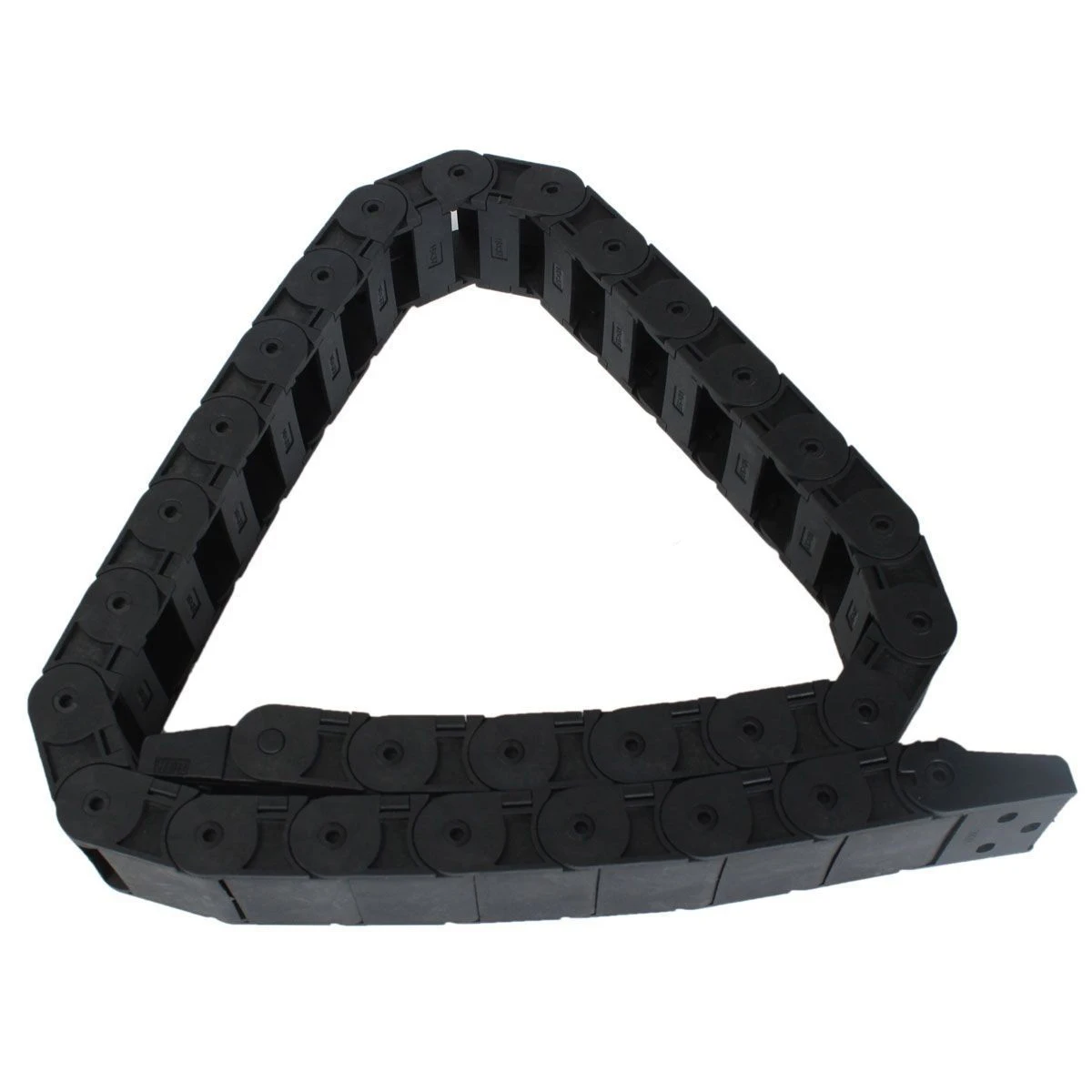 1 шт. черный длинный пластиковый нейлоновый кабель сопротивление цепи м 1000 мм 40