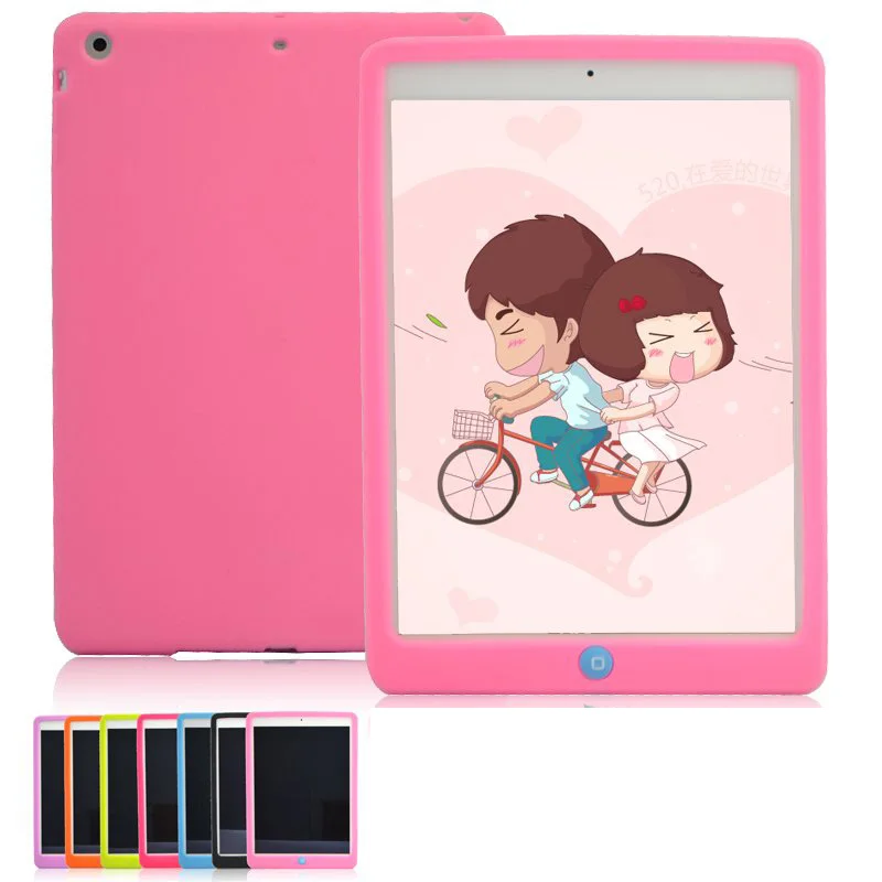 Детский противоударный мягкий силиконовый резиновый чехол для Apple iPad Air 5 9 7 дюйма