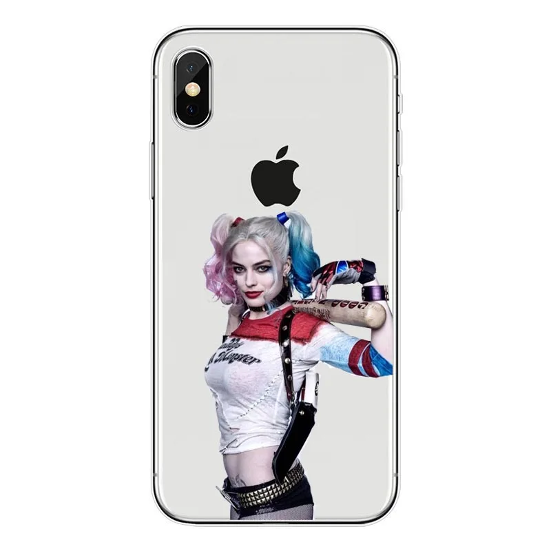 Чехол для телефона Death squads X task force little ugly Harley Quinn жесткий пластиковый чехол iPhone 5S SE 6