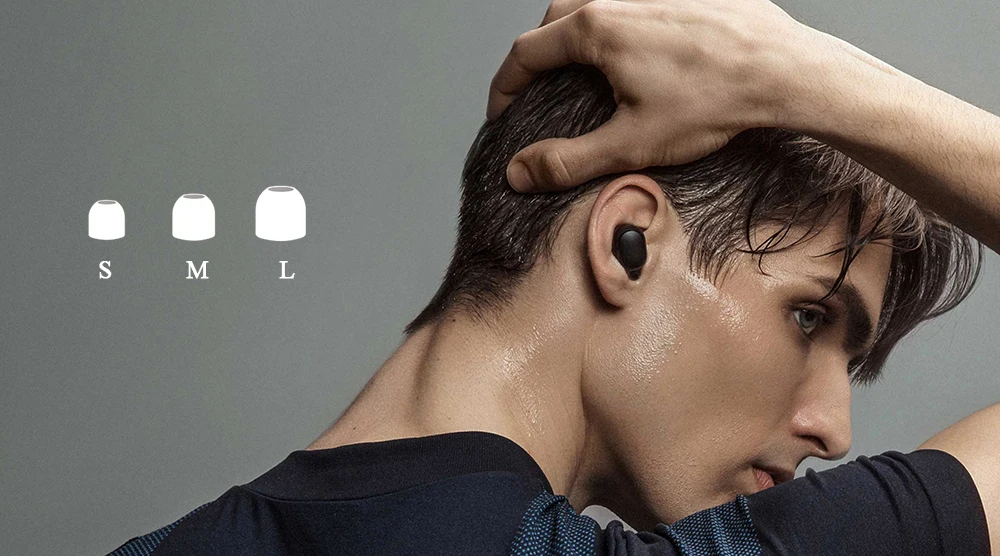 Оригинальный Xiaomi Redmi Airdots bluetooth-наушников TWS стерео бас Bluetooth 5 0 Eeadphones наушники AI