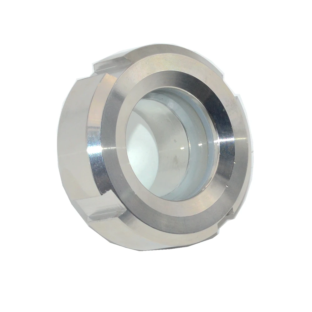 YQBS 1 1/4 &quot 4&quot(32 102 мм) санитарное смотровое стекло из нержавеющей стали SS316 круглый