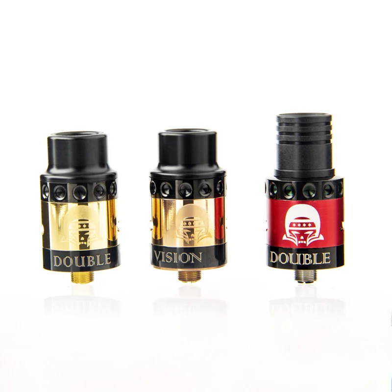 Augvape распылитель с двойным видением RDA диаметром 22 мм 304 нержавеющая сталь колоды