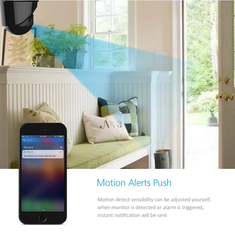 DAYTECH 2MP IP Камера 1080P Беспроводной Wi-Fi домашней безопасности P2P сети Видеоняни и