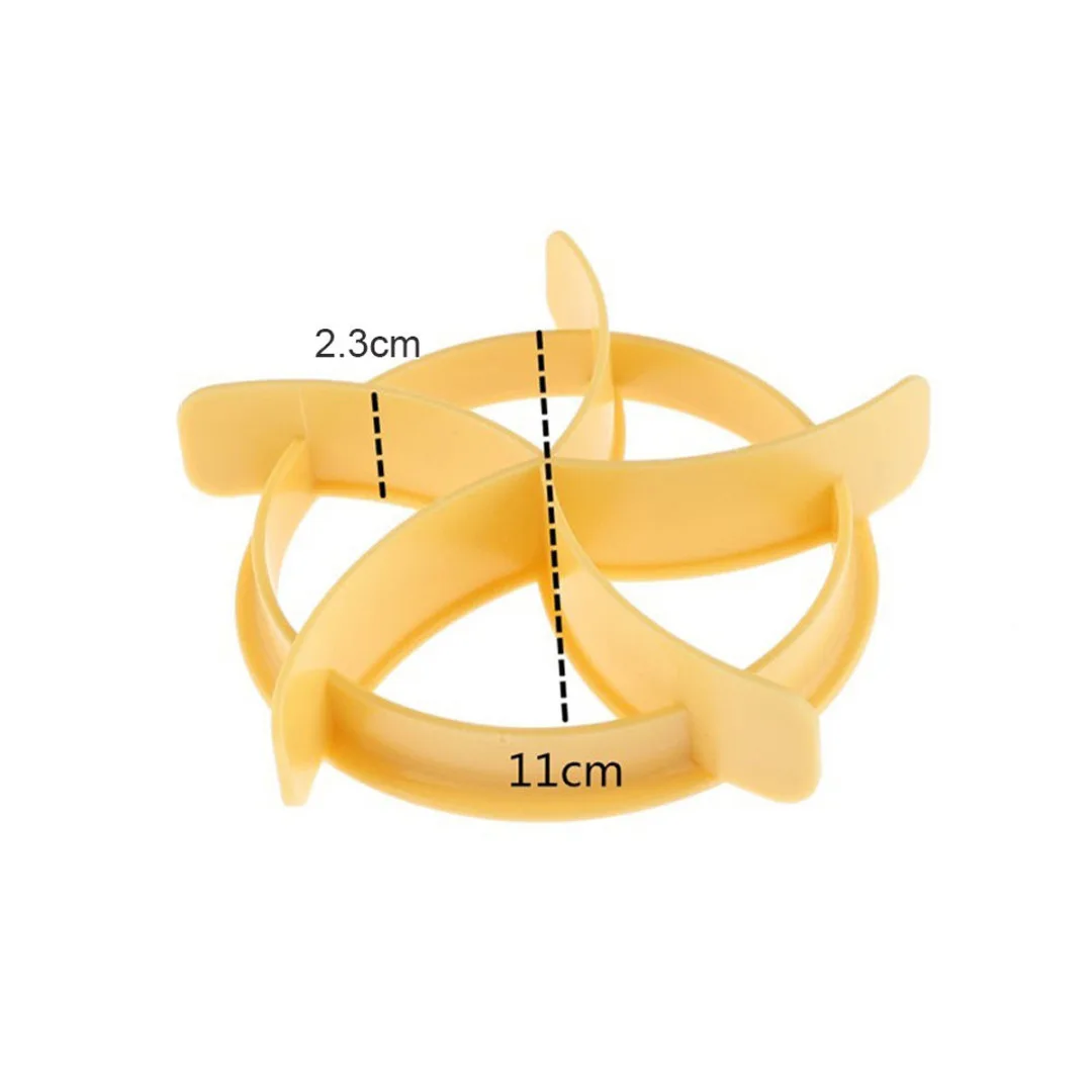 Новый Пластик домашние нож для выпечки рубки теста печенья Пресс булочки формы