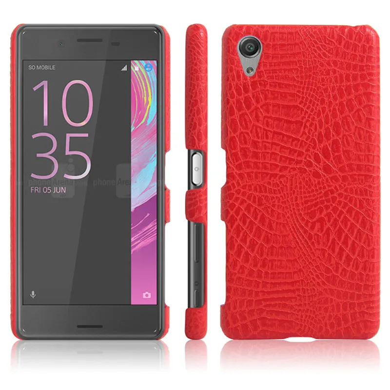 Чехол для Sony Xperia XA Ultra Dual (6 0 дюйма) роскошный чехол из крокодиловой кожи F3211 F3215 F3212