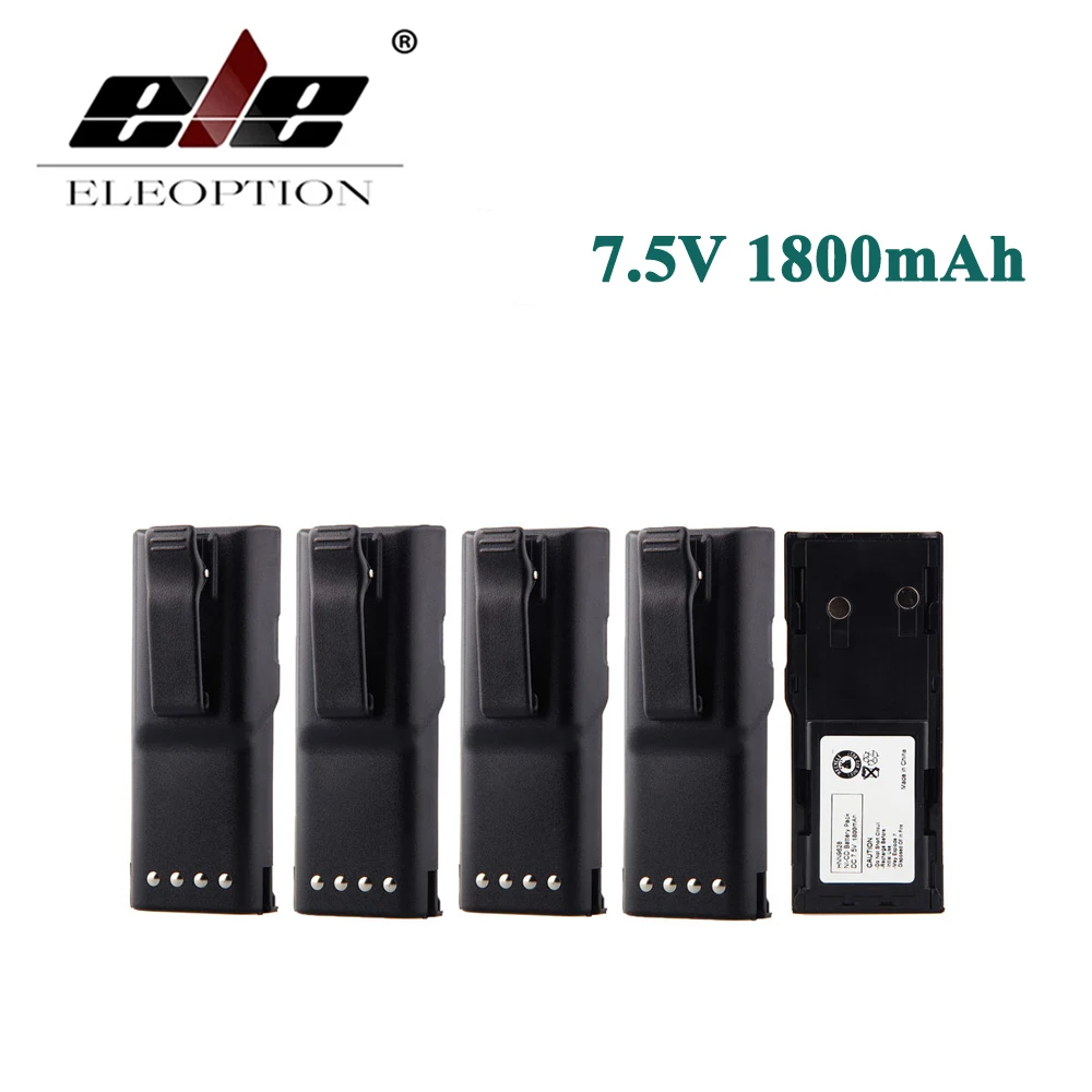 ELEOPTION 5 шт. 1800 мАч HNN9628 Ni MH батарея для MOTOROLA GP300 GP600 GP88 LCS2000 радио|battery for|battery battery