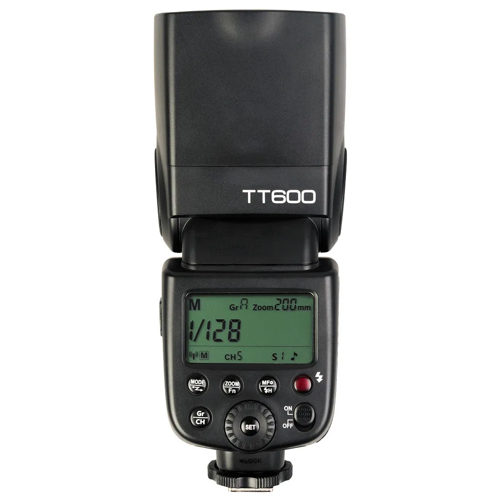 Godox TT600 2,4G Беспроводная GN60 Master/Slave камера Вспышка Speedlite для Canon Nikon Pentax Olympus Fujifilm DSLR