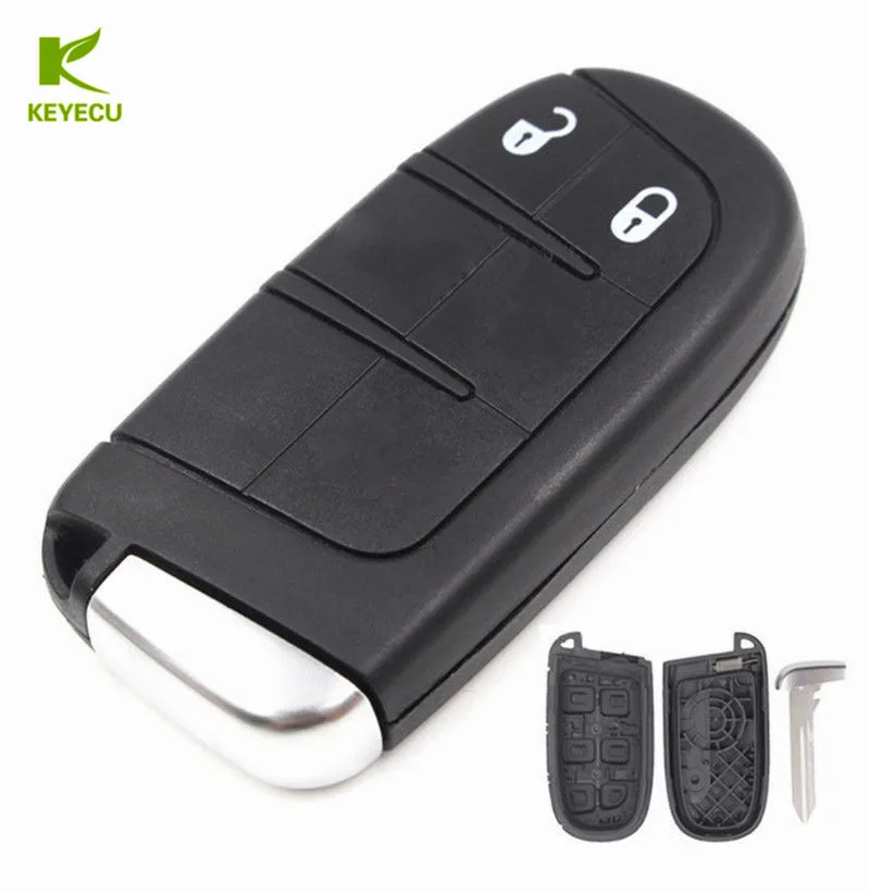 Брелок KEYECU для Chrysler 300 Dodge Challenger Charger Journey Jeep Grand Cherokee|fob|fob casefob key |