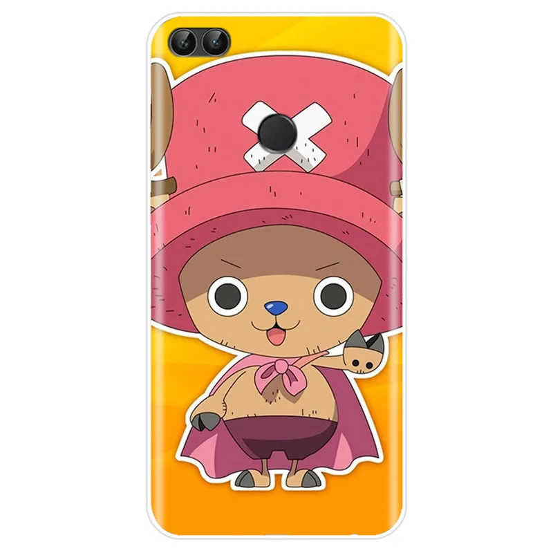 Чехол в стиле аниме Luffy One Piece Мягкий силиконовый чехол из ТПУ для телефона Huawei P9 P10