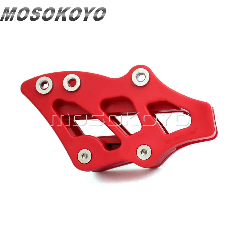Направляющая цепи для мотоцикла Honda CR CRF 125R 250R 250X 450R 450X 2005 2007 Red|Накладки и