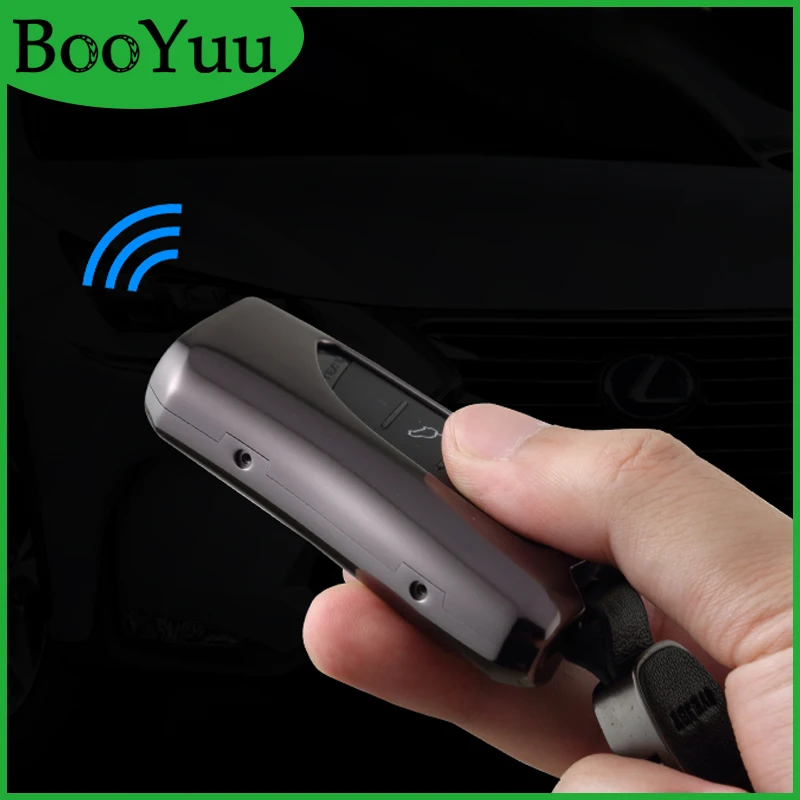 Booyuu Fashion Aluminium Alloy 3button Remote Key Car key Case Cove For Lexus ES LS LC 2018 keychain Accessories | Автомобили и