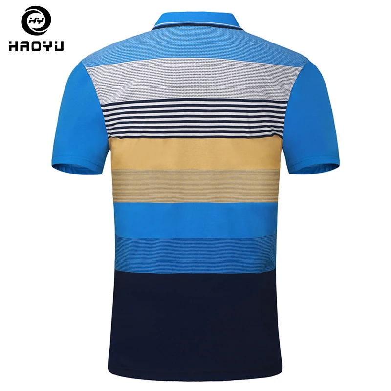 Мужская рубашка поло из хлопка с коротким рукавом и логотипом Argyle градиентная