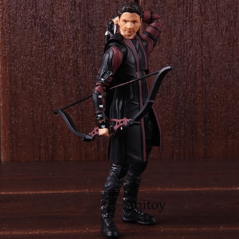Marvel Мстители Hawkeye фигурка СВЧ супер герой ПВХ Коллекционная модель игрушки