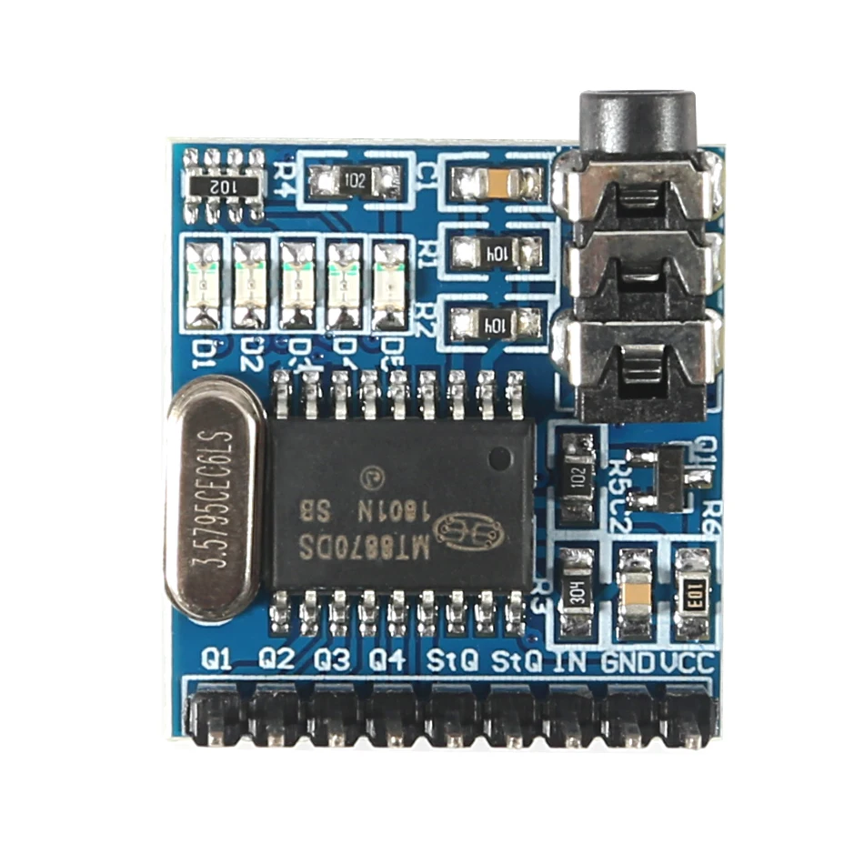 MT8870 DTMF декодирование голоса модуль декодирования речи голосовая плата телефона
