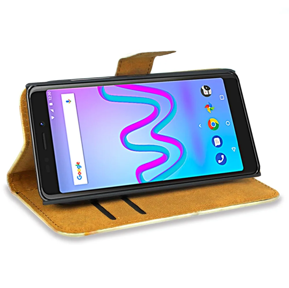 Винтажный чехол для Wiko Jerry 3 кошелек с узором кожаная сумка Coque/чехол для Wiko Jerry 3