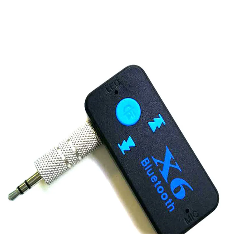 Беспроводной Bluetooth X6 мини 4 1 Aux аудио приемник адаптер 3 5 мм Автомобильный Mp3