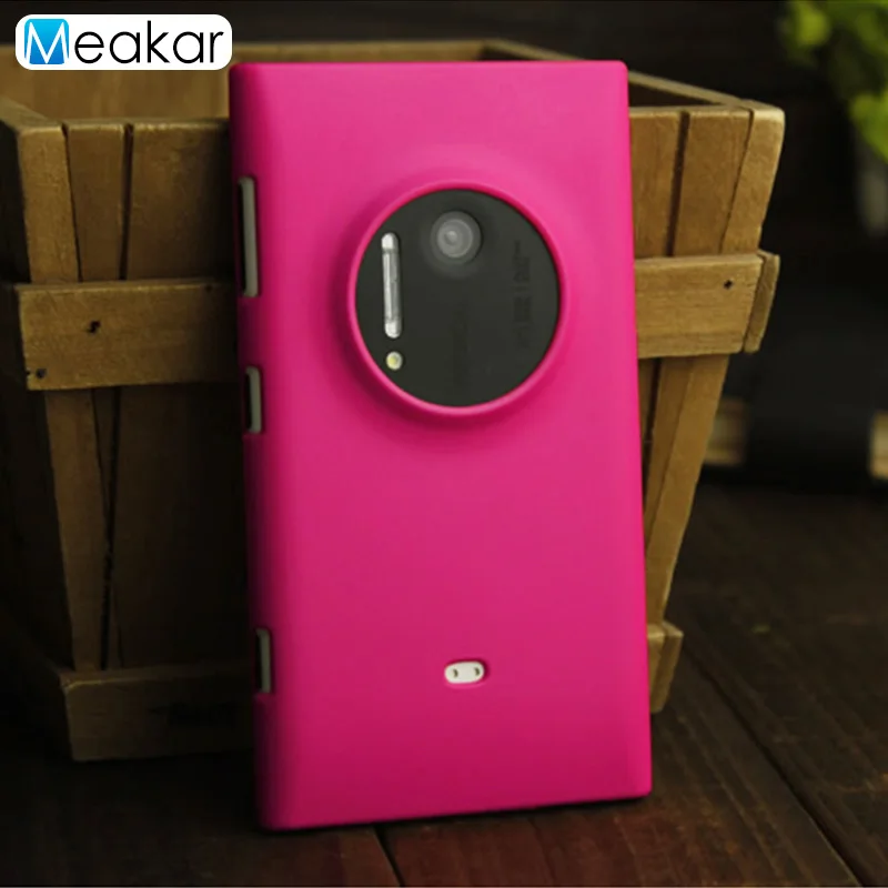 rose red Матовый пластиковый чехол 1020 для Nokia Lumia 1020 чехол для Nokia Lumia 909 877 Eos RM 875 876 чехол-лента на заднюю панель - Цвет: rose red