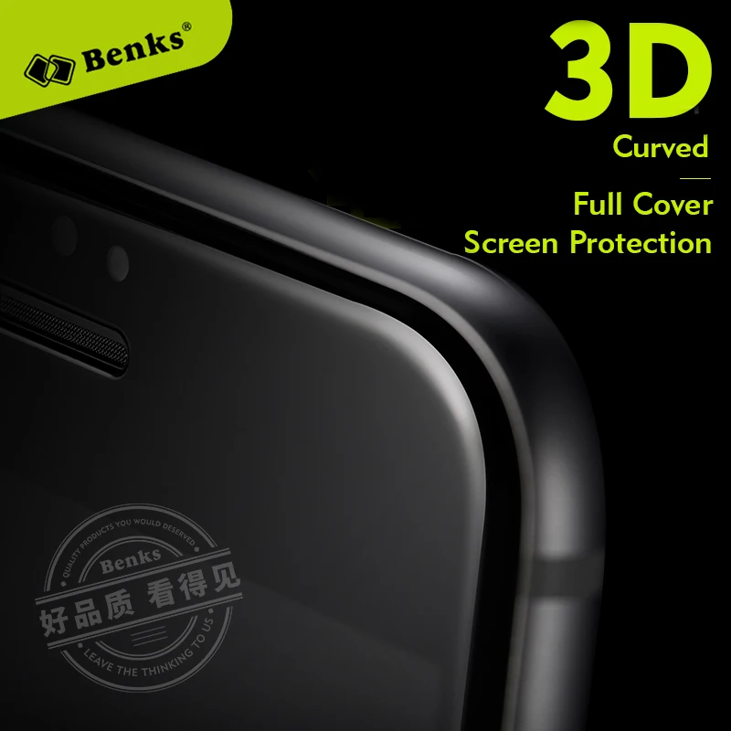 

Benks 3D Curved AGC HD Tempered Glass Full Screen Protector for iPhone 8 7 plus SE 2 Mobile Celular Screen Cover Protection Film