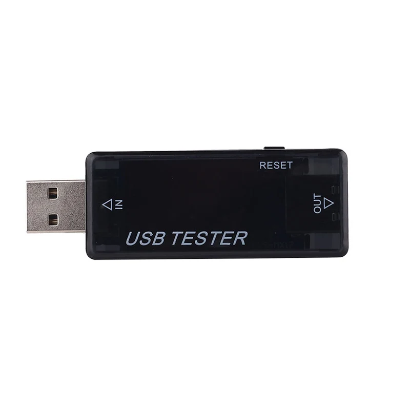 Black USB Напряжение Ток Емкость метр для huawei телефон зарядное устройство Доктор время работы power Bank емкость батареи тестер безопасности - Цвет: Black