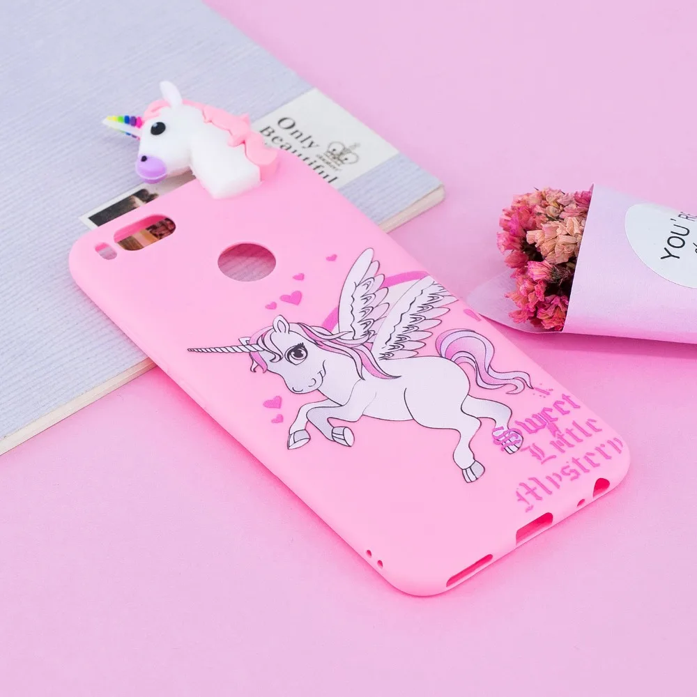 Мягкий ТПУ чехол для телефона для Coque Xiaomi Red Note 5 6 Red 6A 7 GO Note 7 6 Pro Чехол панда Единорог сова мультфильм кукла игрушки Etui Funda